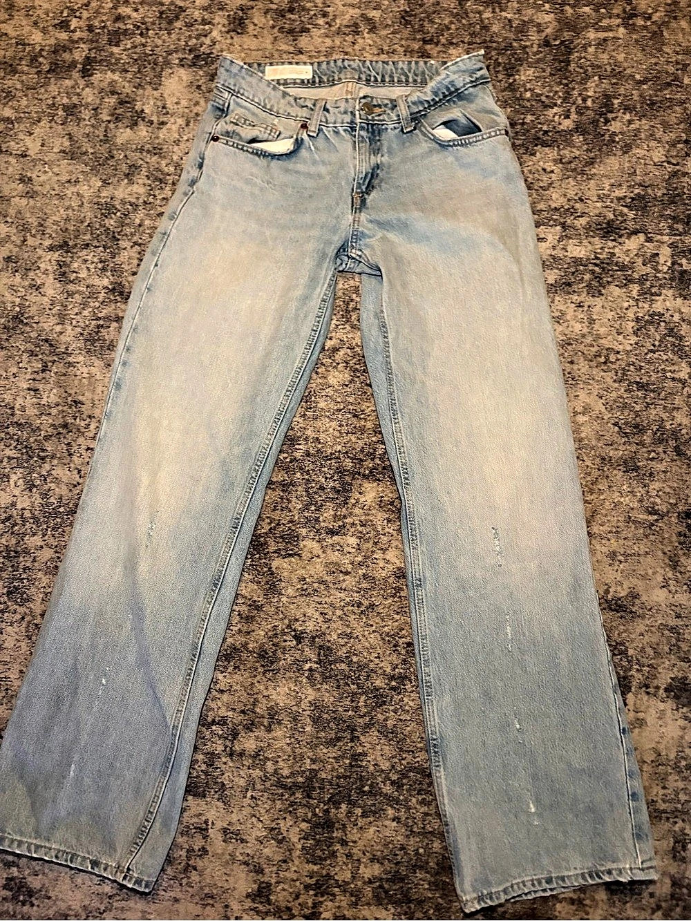 Zara Boot Cut Jeans in Blue Size 4